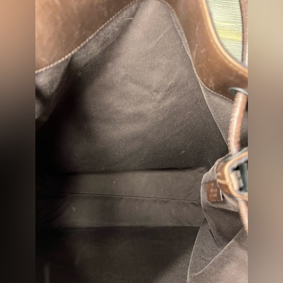 GUCCI Nylon Monogram Gifford Tote Brown - Picture 10 of 12